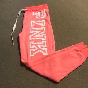 Vs pink joggers